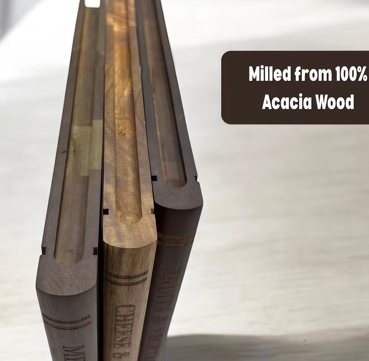 Handmade Book Kitchen Board Set